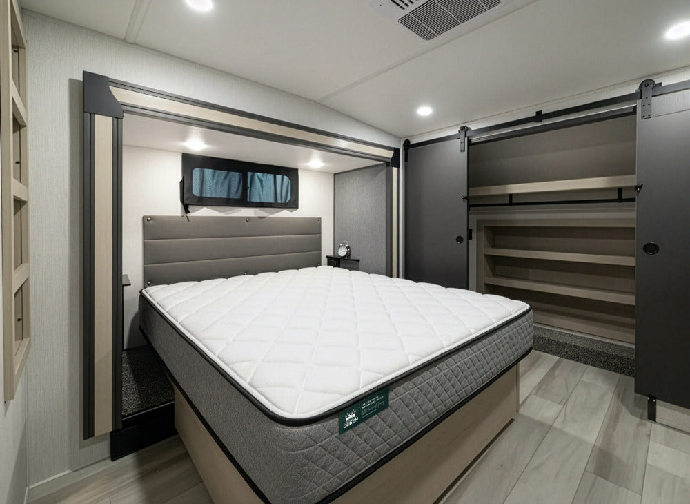 10 Inch Venture Select Hybrid RV Mattress shown in an RV